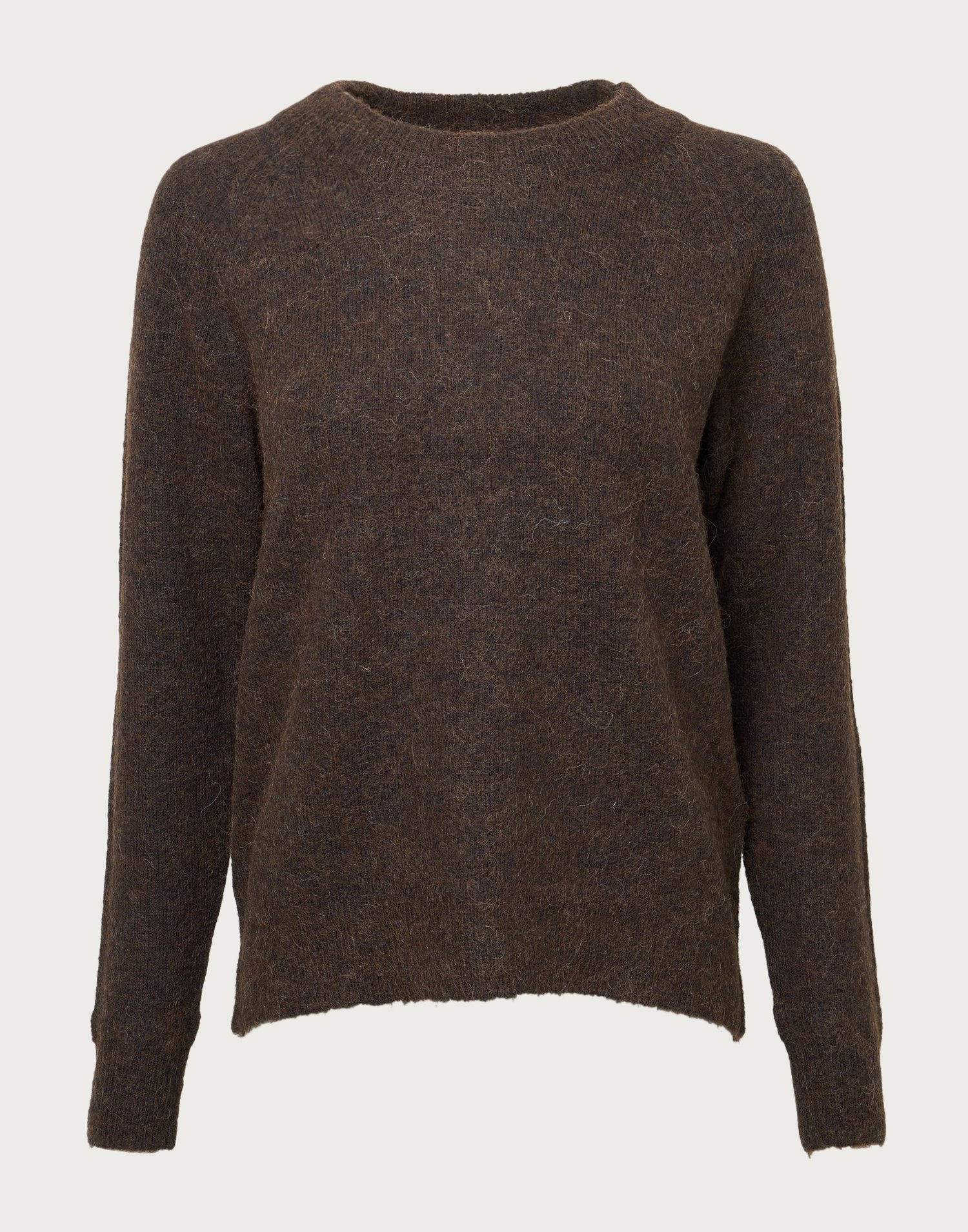 Köp Selected Femme SLFLULU LS KNIT O-NECK NOOS - Java Melange | Nelly.com