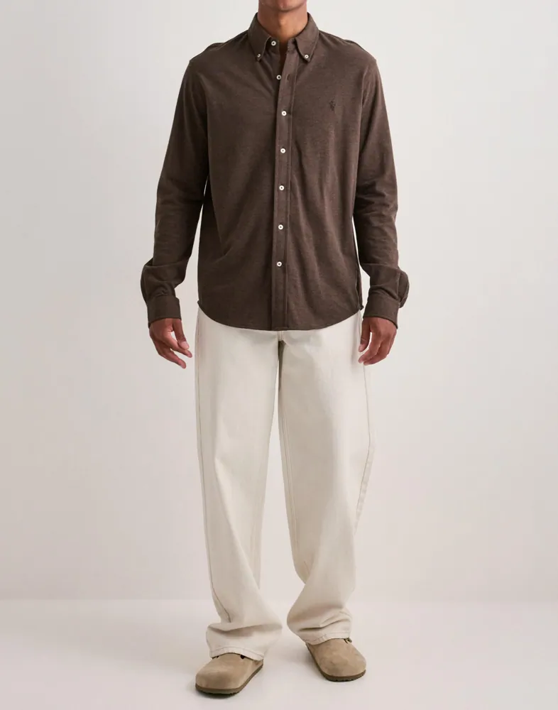 Polo Ralph Lauren Lsfbbdm5-long Sleeve-knit Enfärgade skjortor skjortor & blusar herr – bild 2