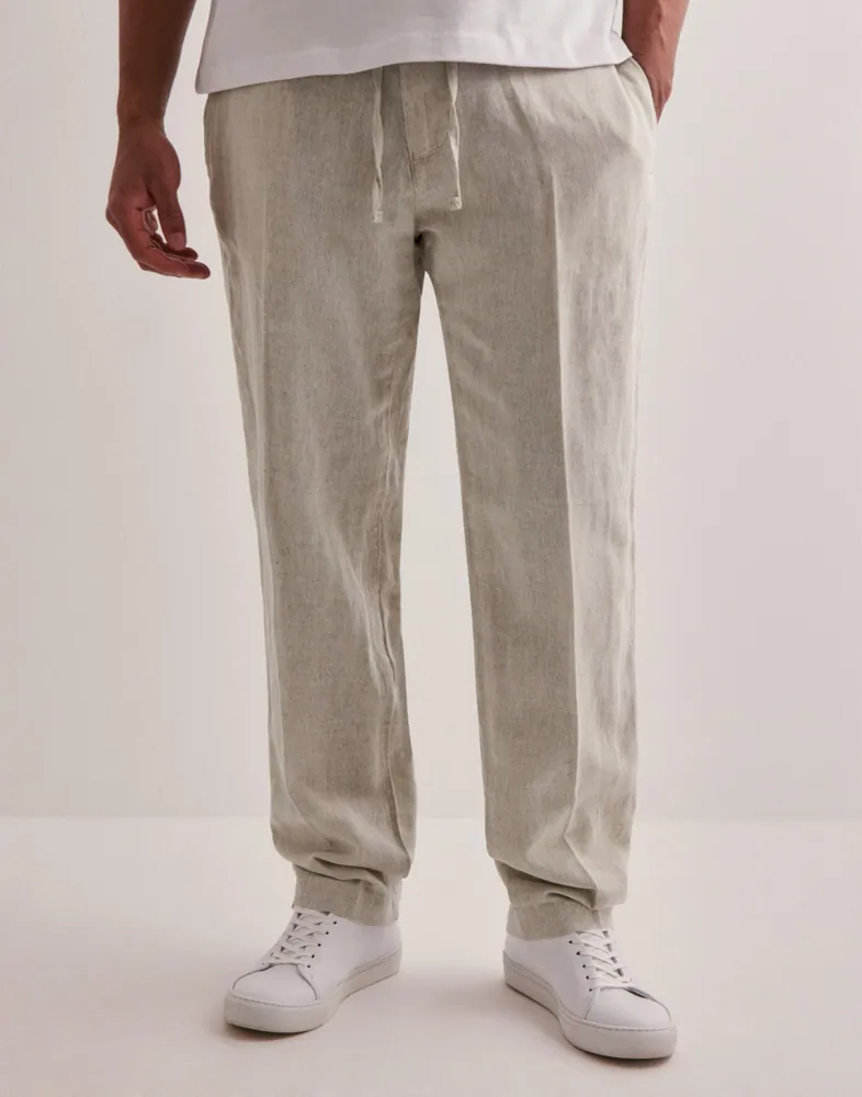 SLH196-Straight Leroy Sun Pant Noos Linnebyxor