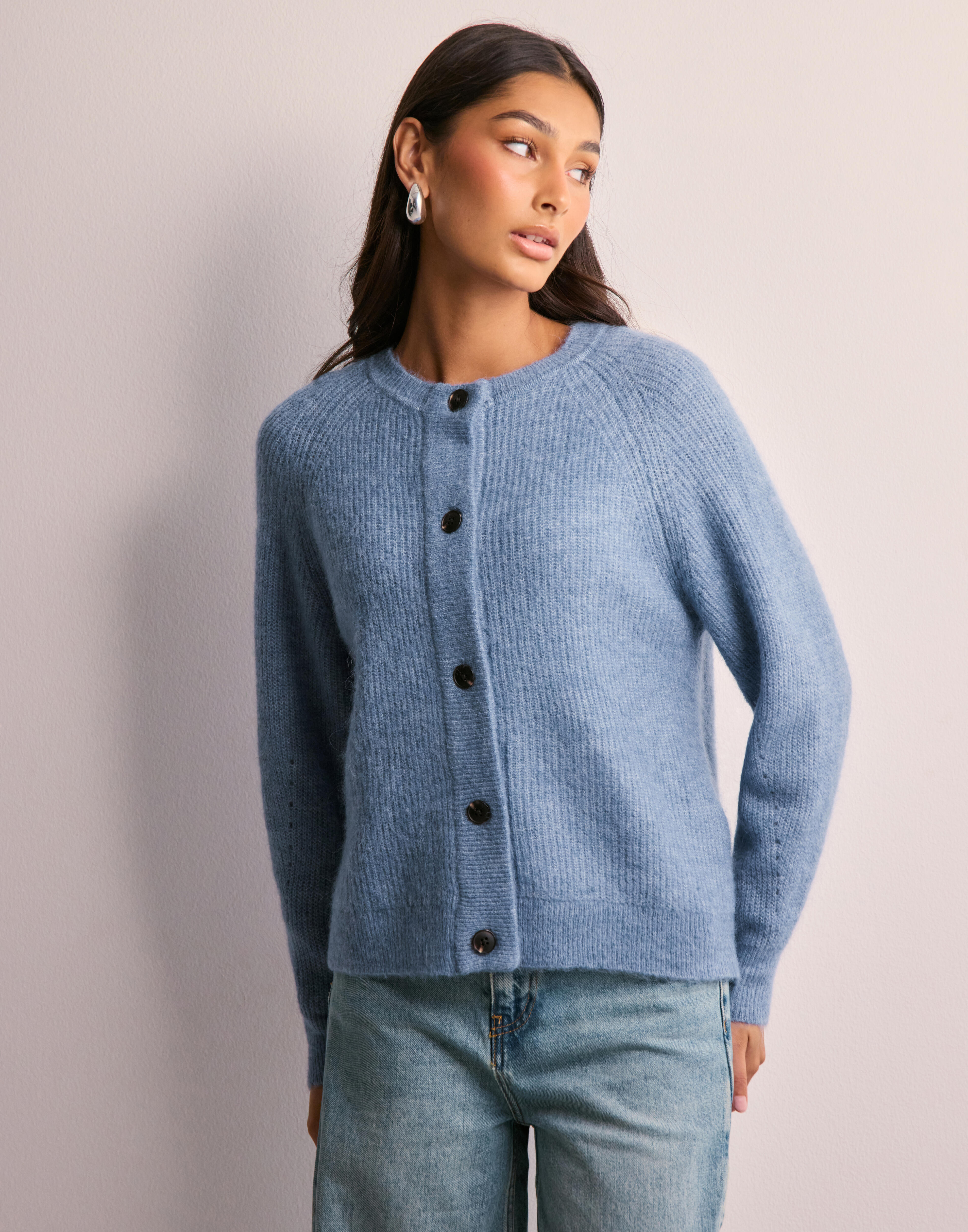 専用です！　エンフォルド　SHORTEST CARDIGAN ブルー　38 Buy Selected Femme SLFLULU LS KNIT SHORT CARDIGAN B NO - Endless