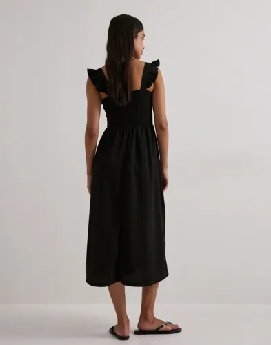 PIECES Pcluna Smock Strap Dress Sa Bc sommarklänningar dam – bild 3