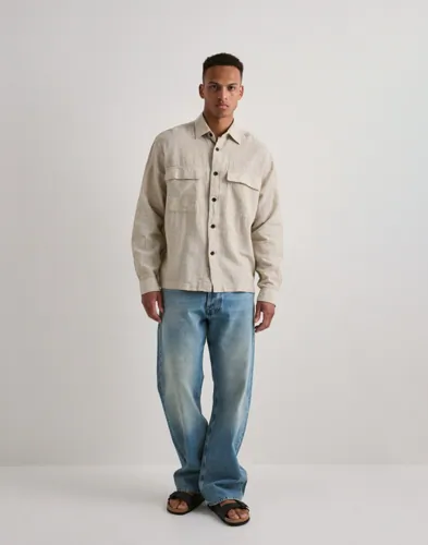 ONLY & SONS Onscaiden Ls Overshirt Linen Blend Overshirts herr – bild 2