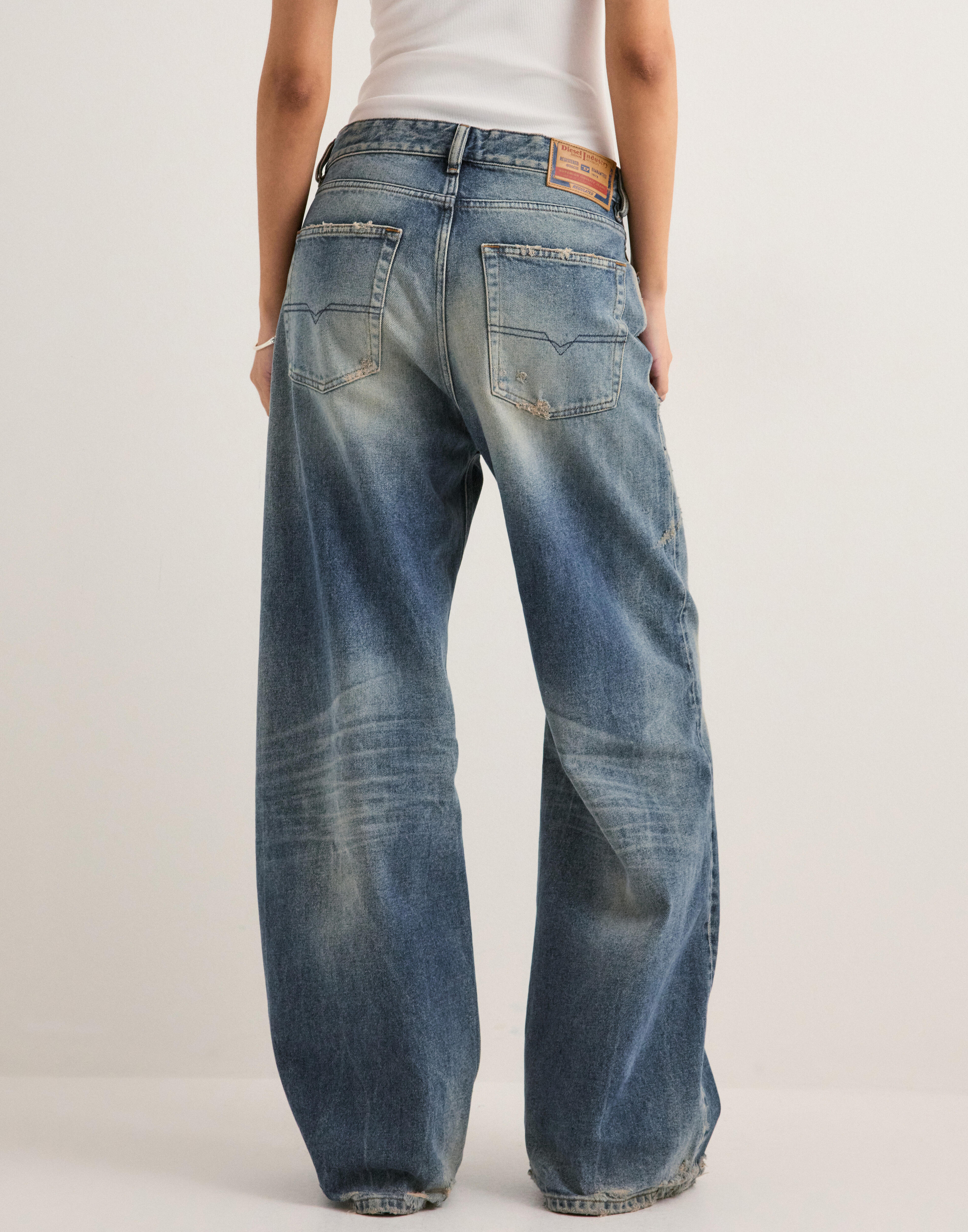 Buy Diesel 1996 D-SIRE L.32 TROUSERS - Light Blue | Nelly.com