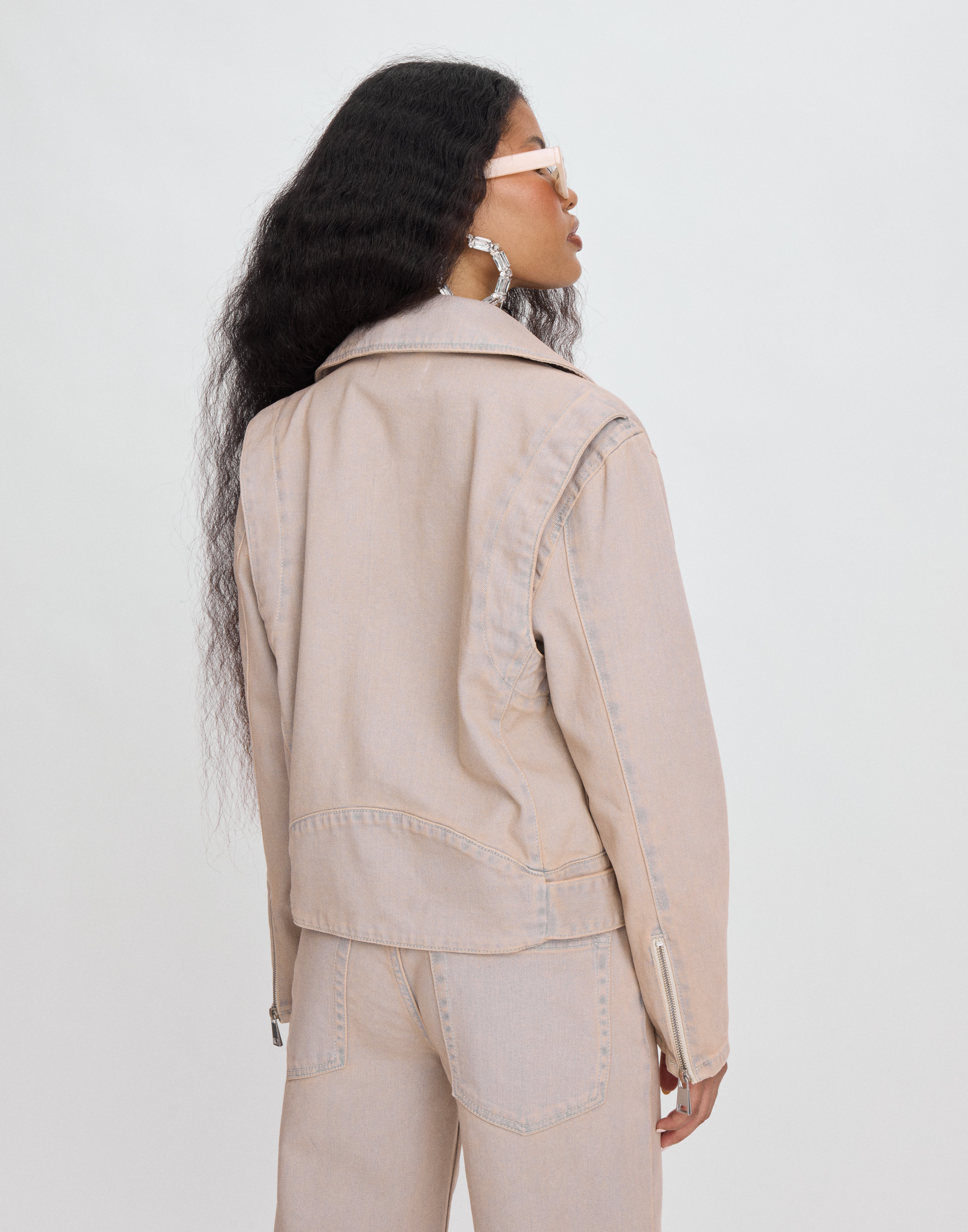 Buy JJXX JXCARLIE SHORT DENIM TRENCHCOAT DNM - Medium Blue