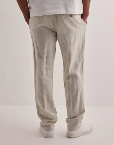 Selected Men SLH196-Straight Leroy Sun Pant Noos Linnebyxor herr – bild 3