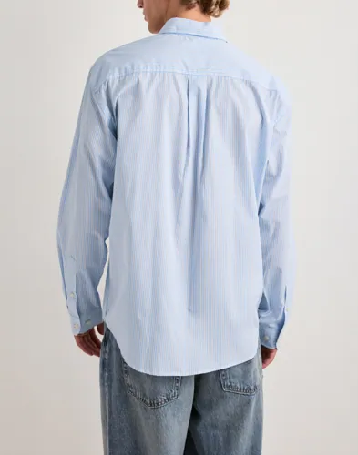 Selected Men Slmrlxsander Isak Poplin Ls Shirt N Vardagsskjortor herr – bild 4