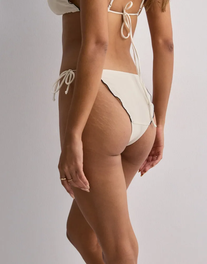 Nelly Contrast Bow Bikini Panty dam – bild 2
