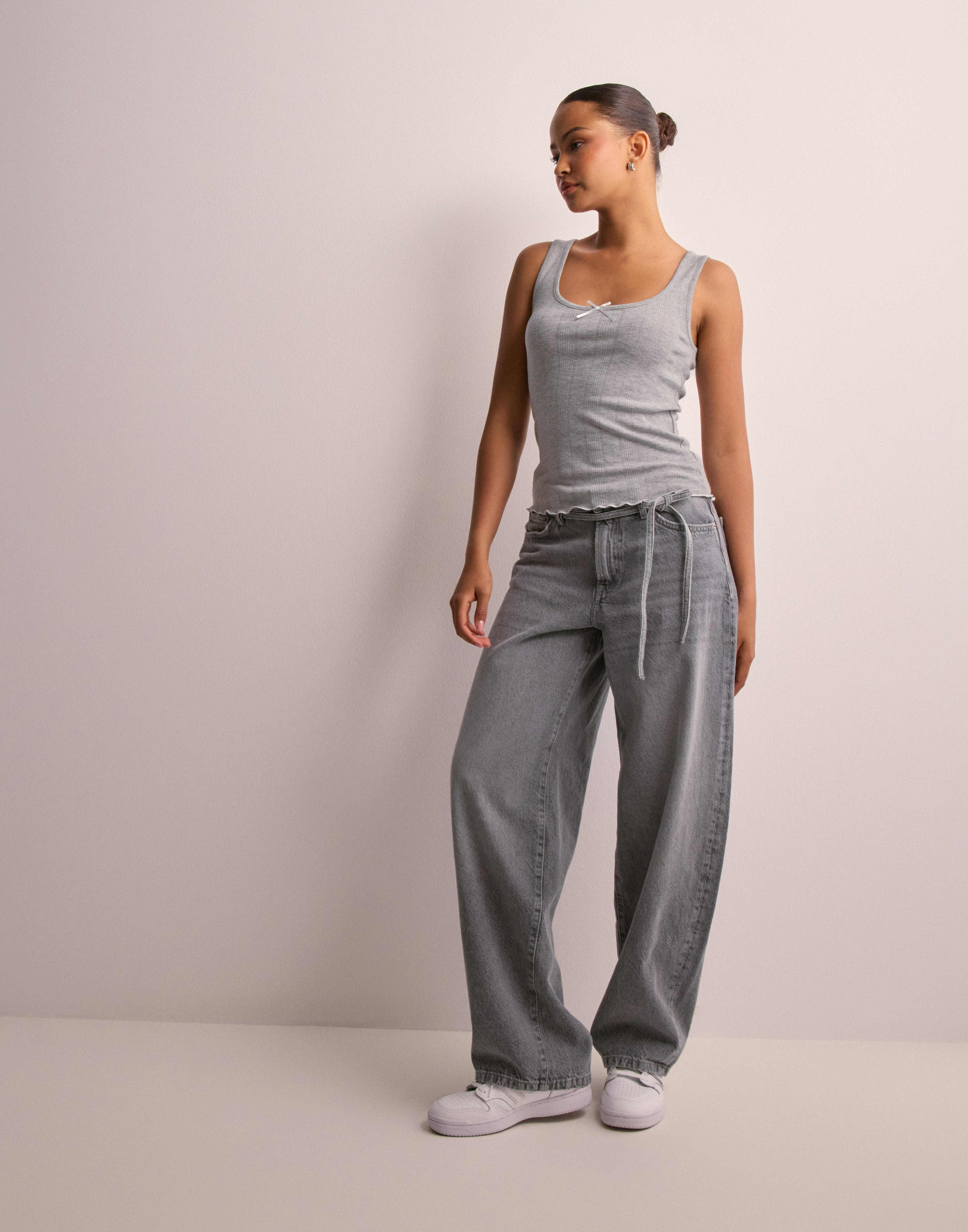 Buy Only ONLTENNA S/L TOP CS JRS - Light Grey Melange | Nelly.com