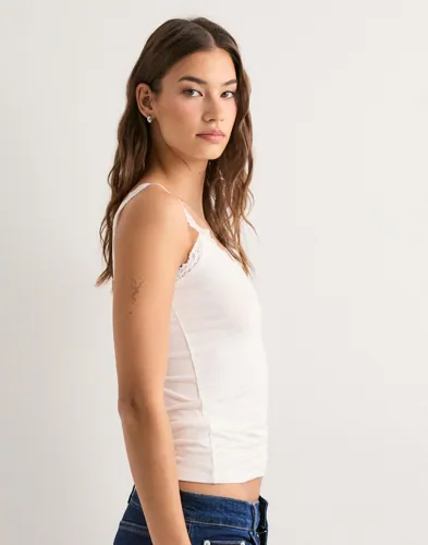 VERO MODA Vmrosa Sl Top Ga Jrs Noos linnen dam – bild 2