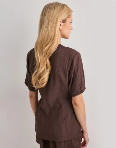 Nelly Crinkled SS Blazer dam – bild 3