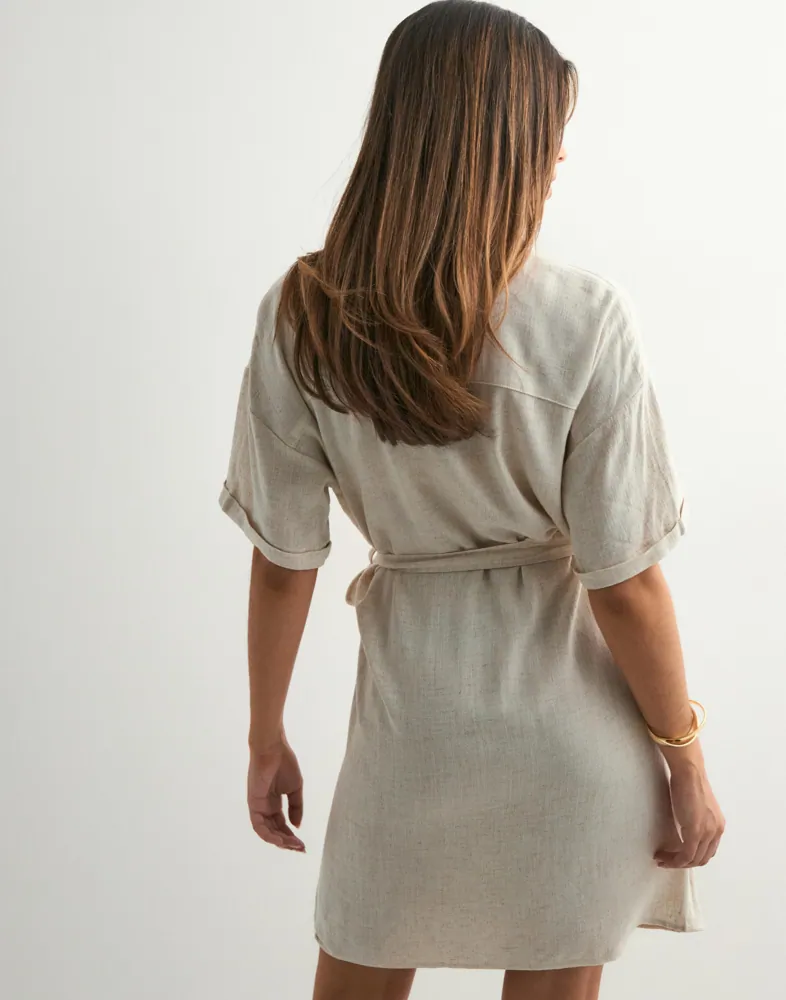 Pieces PCVINSTY - Camicia - grigio