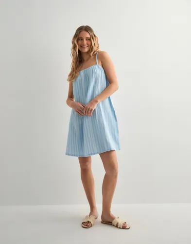 Vero Moda - Blå - Vmnanna Short Singlet Dress Wvn Ga
