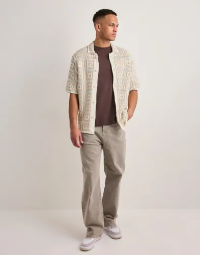 ONLY & SONS Onsbart Rlx 5 Ss Shirt Knit Kortärmade skjortor herr – bild 2