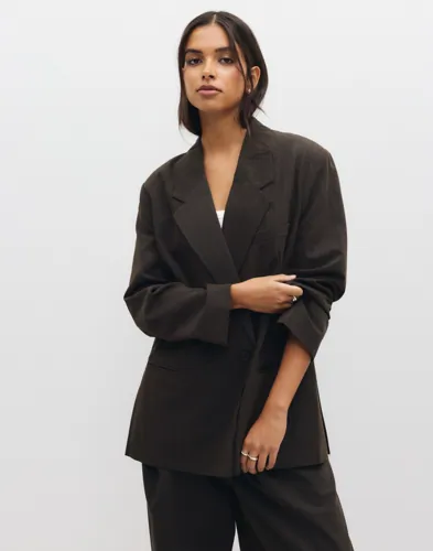 ONLY Onlalden L/S Ovs Pinstripe Blazer T dam – bild 3