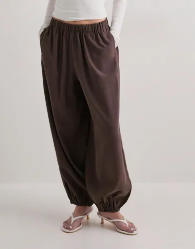 Only - Brun - Onlscarly Mw Elastic Balloon Pant P