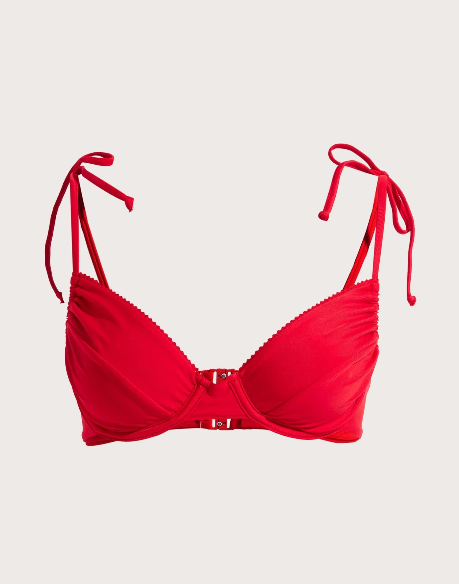 Köp Nelly Bonita Bikini Bra Red