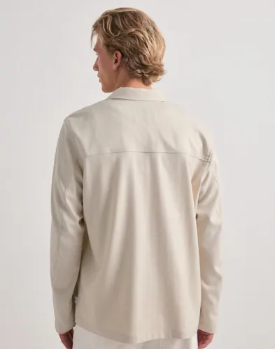 LES DEUX Herringbone Overshirt Overshirts – bild 3