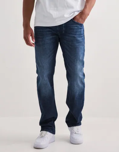 Diesel 1985 Larkee Trousers Straight jeans Blå