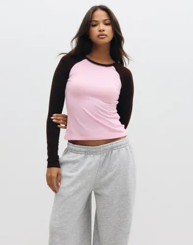 Pcannalina Ls O-Neck Top Jrs D2D