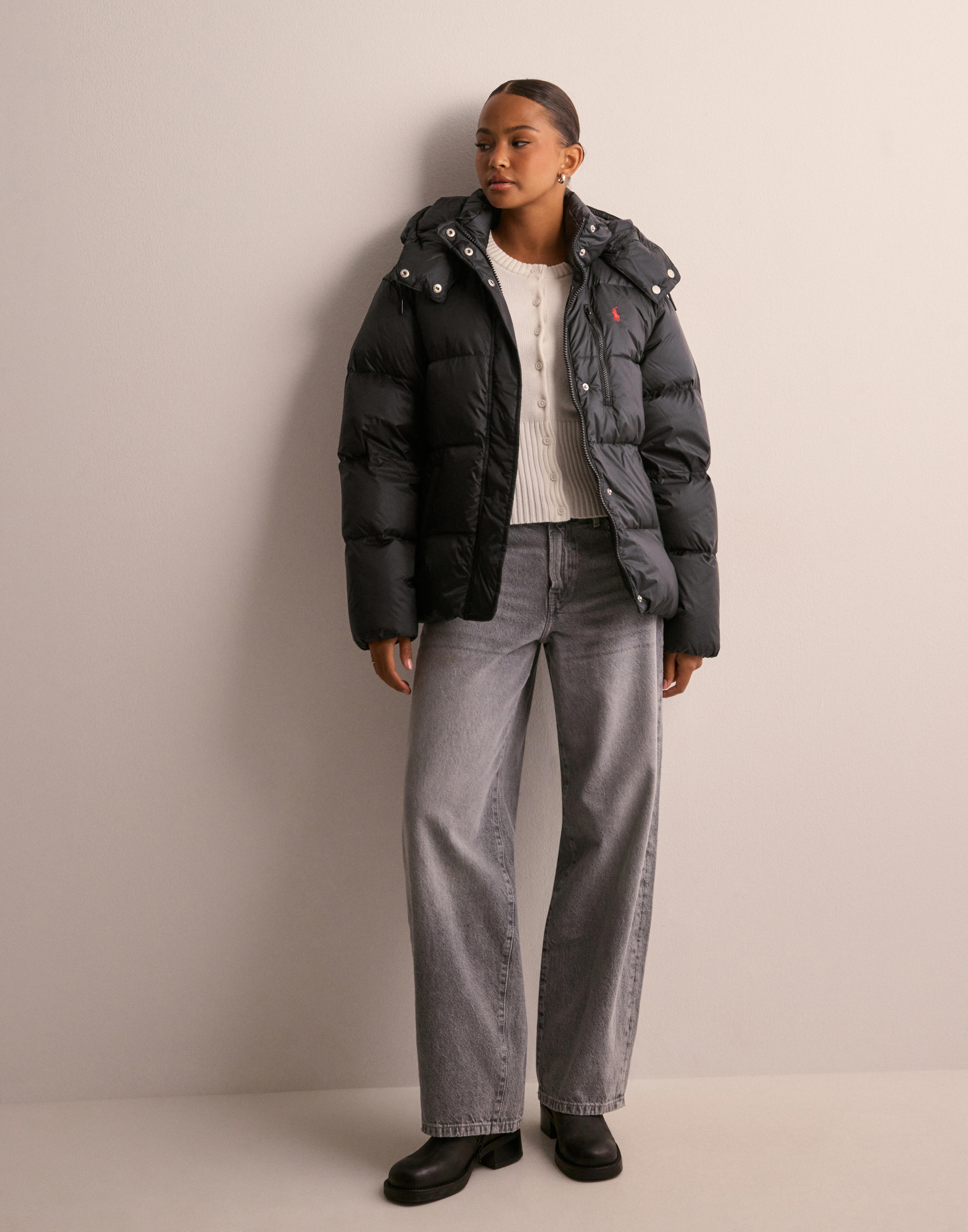 Buy Polo Ralph Lauren CRLY JKT-INSULATED-COAT - Black | Nelly.com