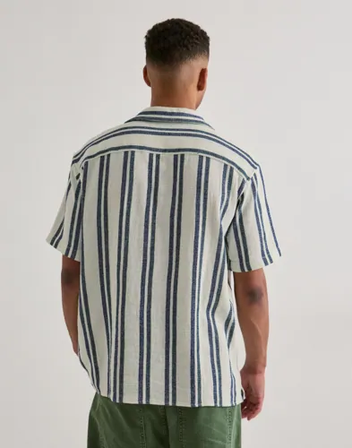 JACK & JONES Jorcoba Stripe Resort Shirt Ss Sn Randiga skjortor herr – bild 3