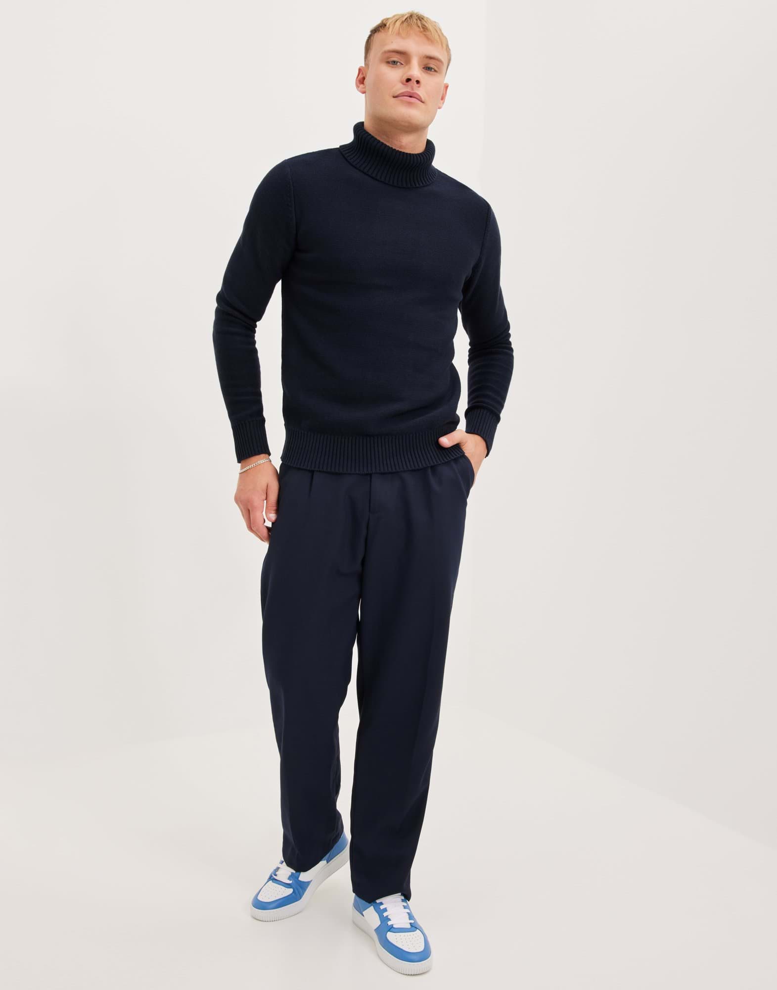 SLHAXEL LS KNIT ROLL NECK W