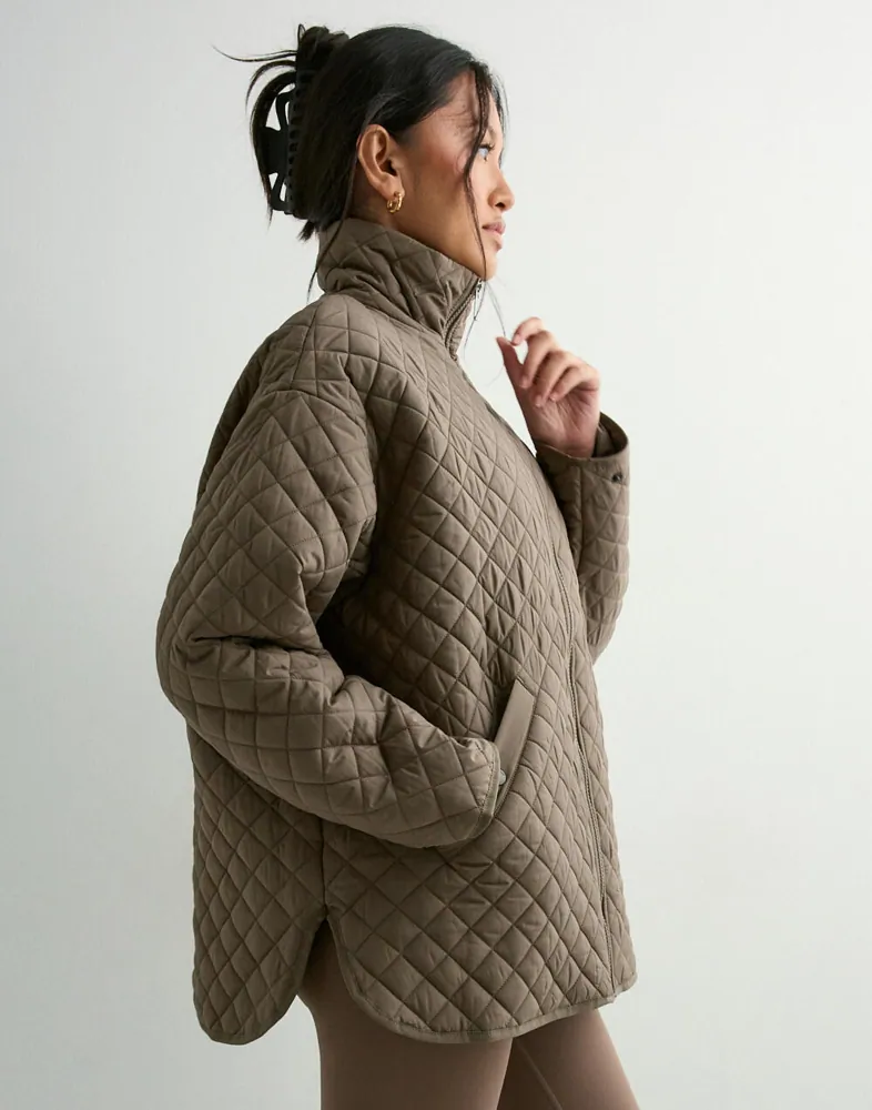 Oversized Quilted Jacket