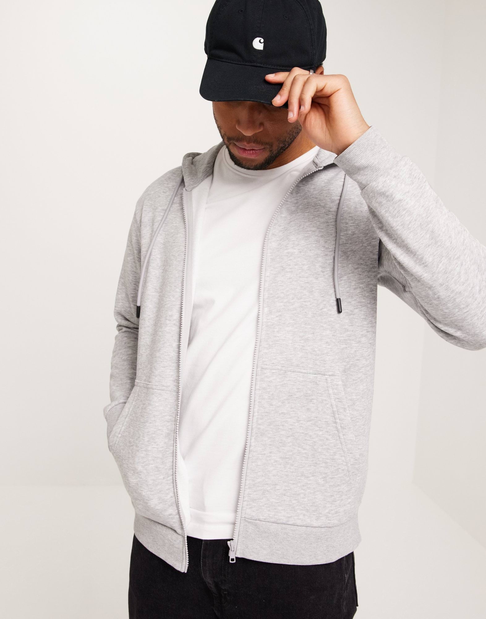 JJEBRADLEY SWEAT ZIP HOOD NOOS