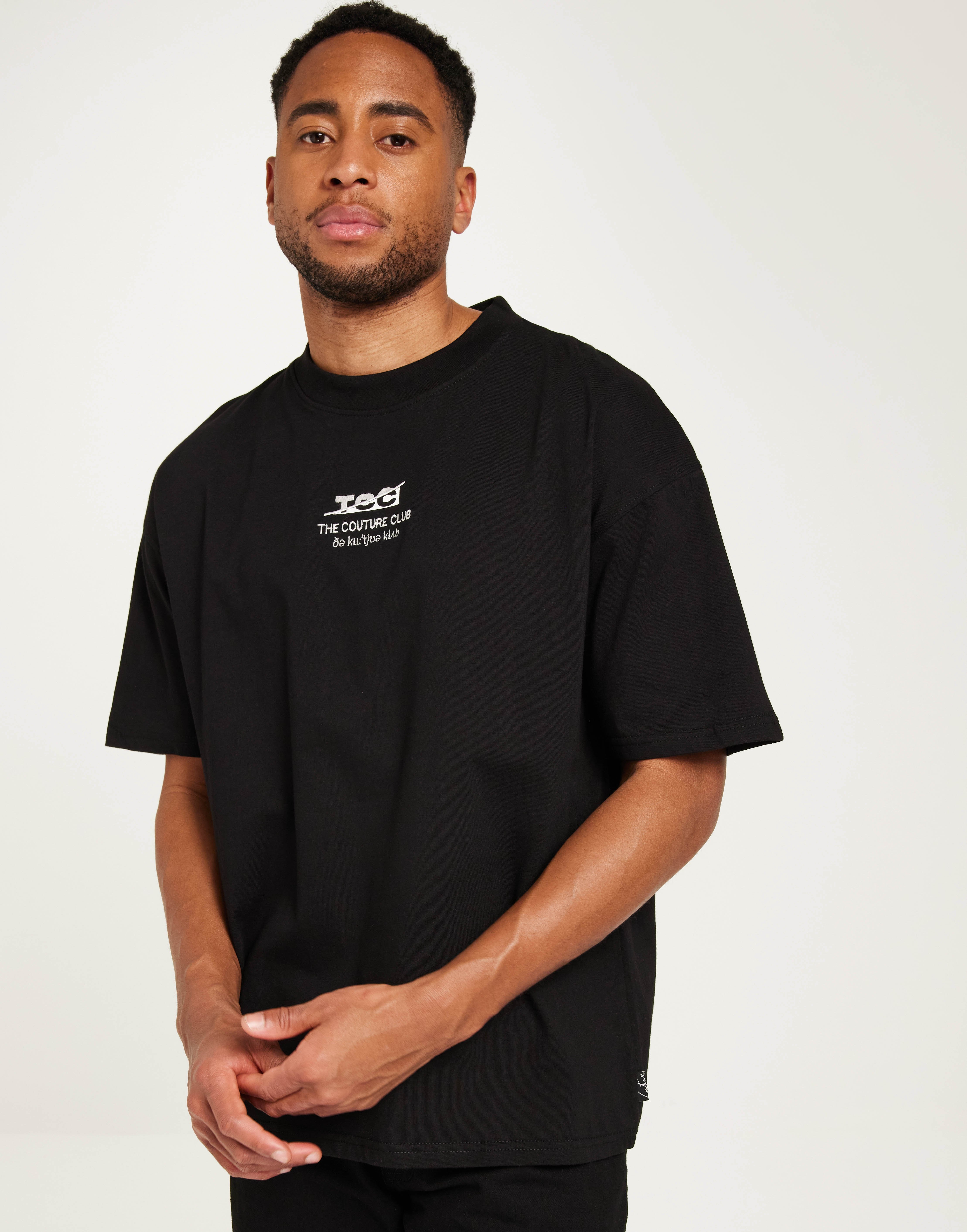 Buy The Couture Club BACK PRINT RELAXED T-SHIRT - Black | NLYMAN