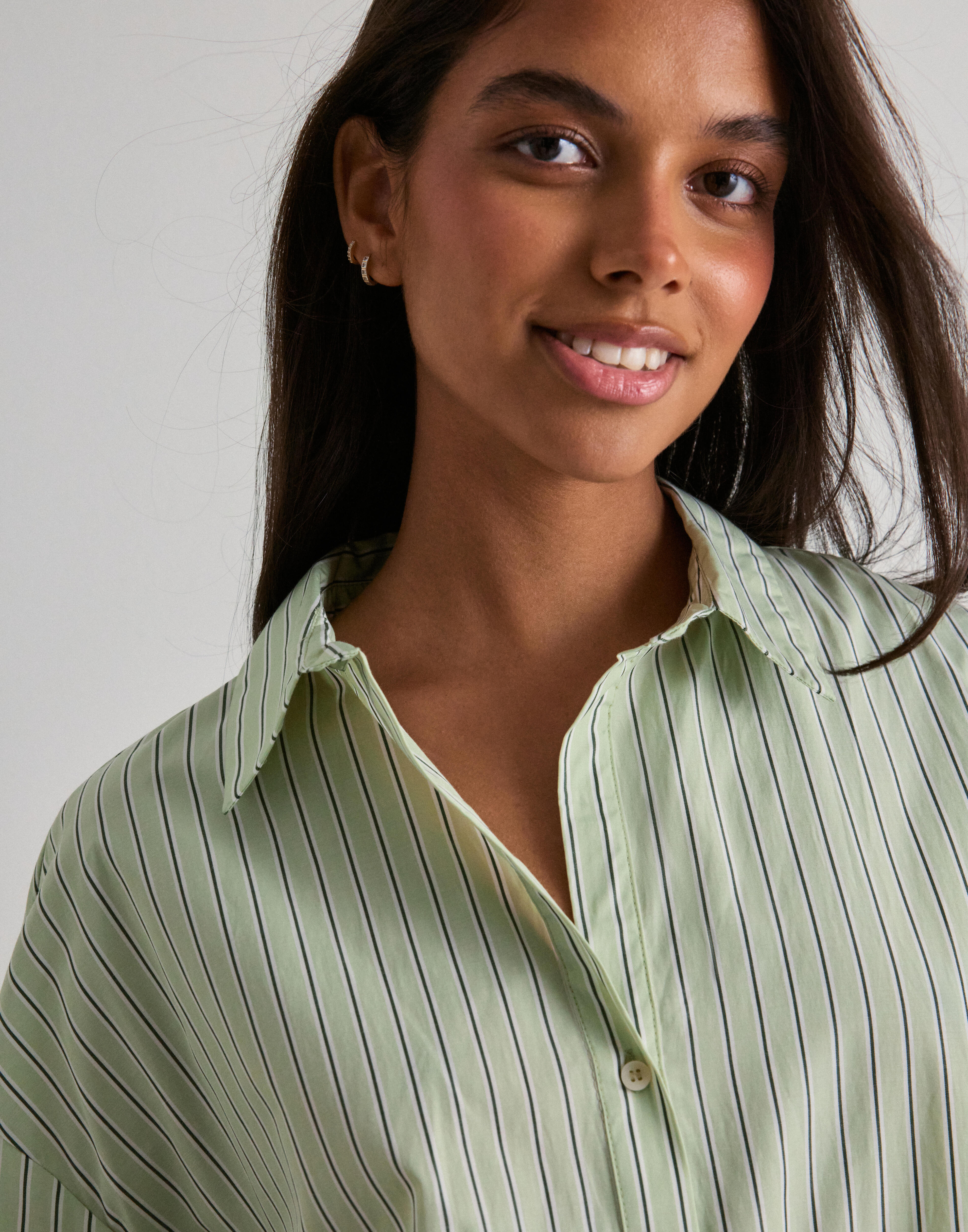 Buy Only ONLOREGON ALVA LS REG SHIRT NOOS WV - Celadon Green