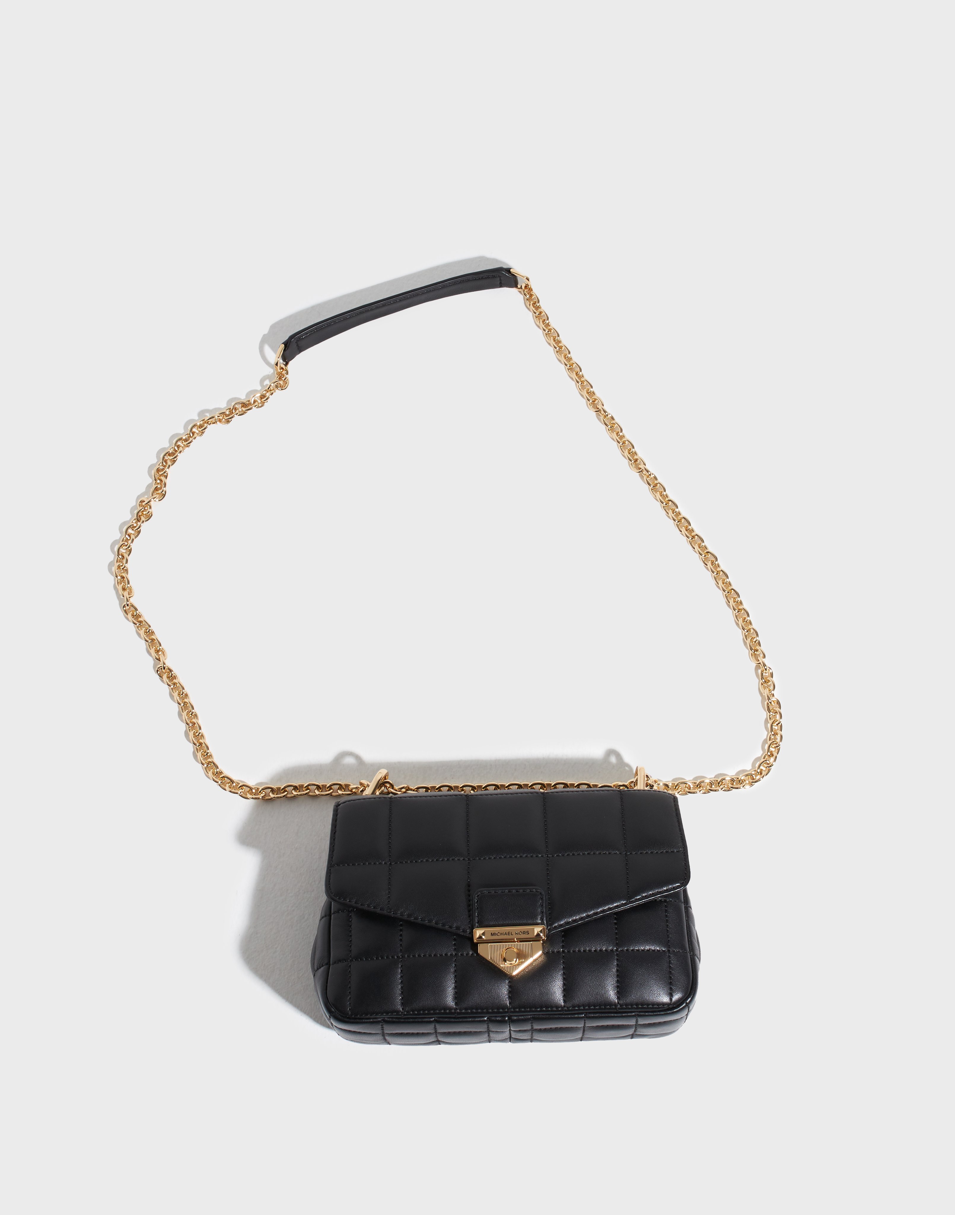 Buy Michael Kors Soho Small Chain Shoulder Black