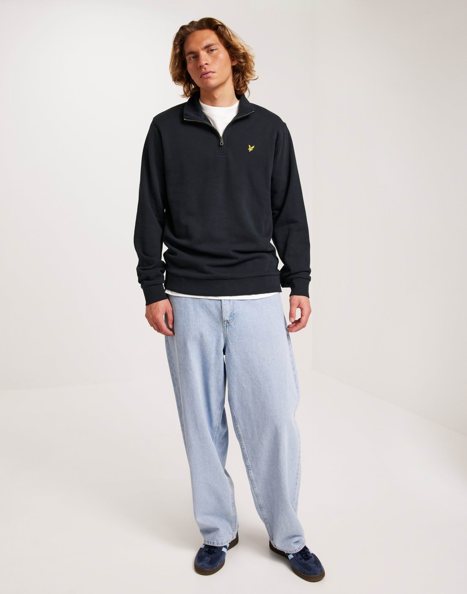 Loopback Quarter Zip Sweat