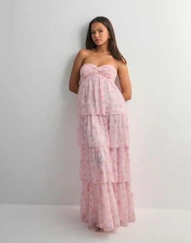 Nelly - Pink - Dreamy Frill Dress
