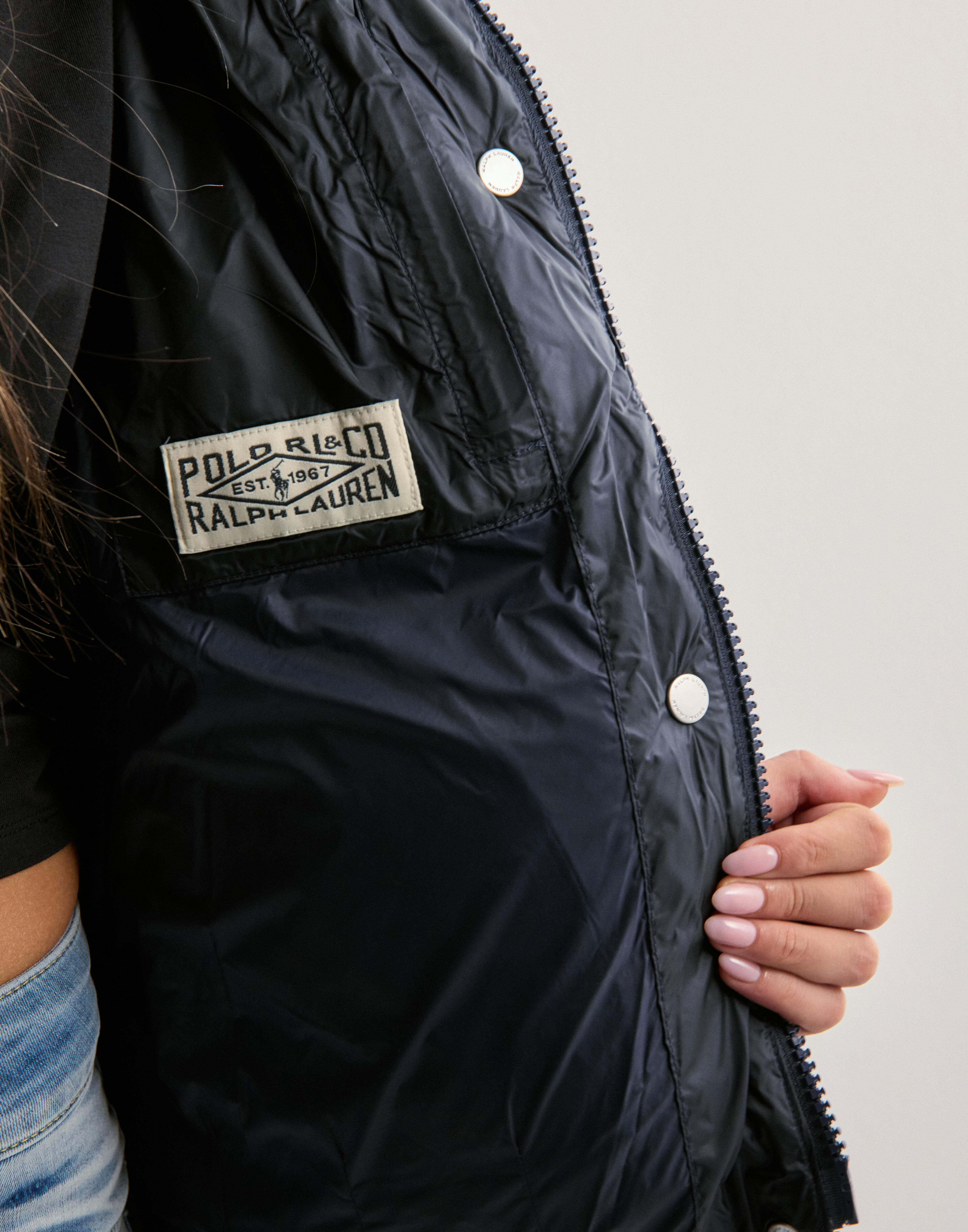 Buy Polo Ralph Lauren CRLY JKT-INSULATED-COAT - Navy | Nelly.com