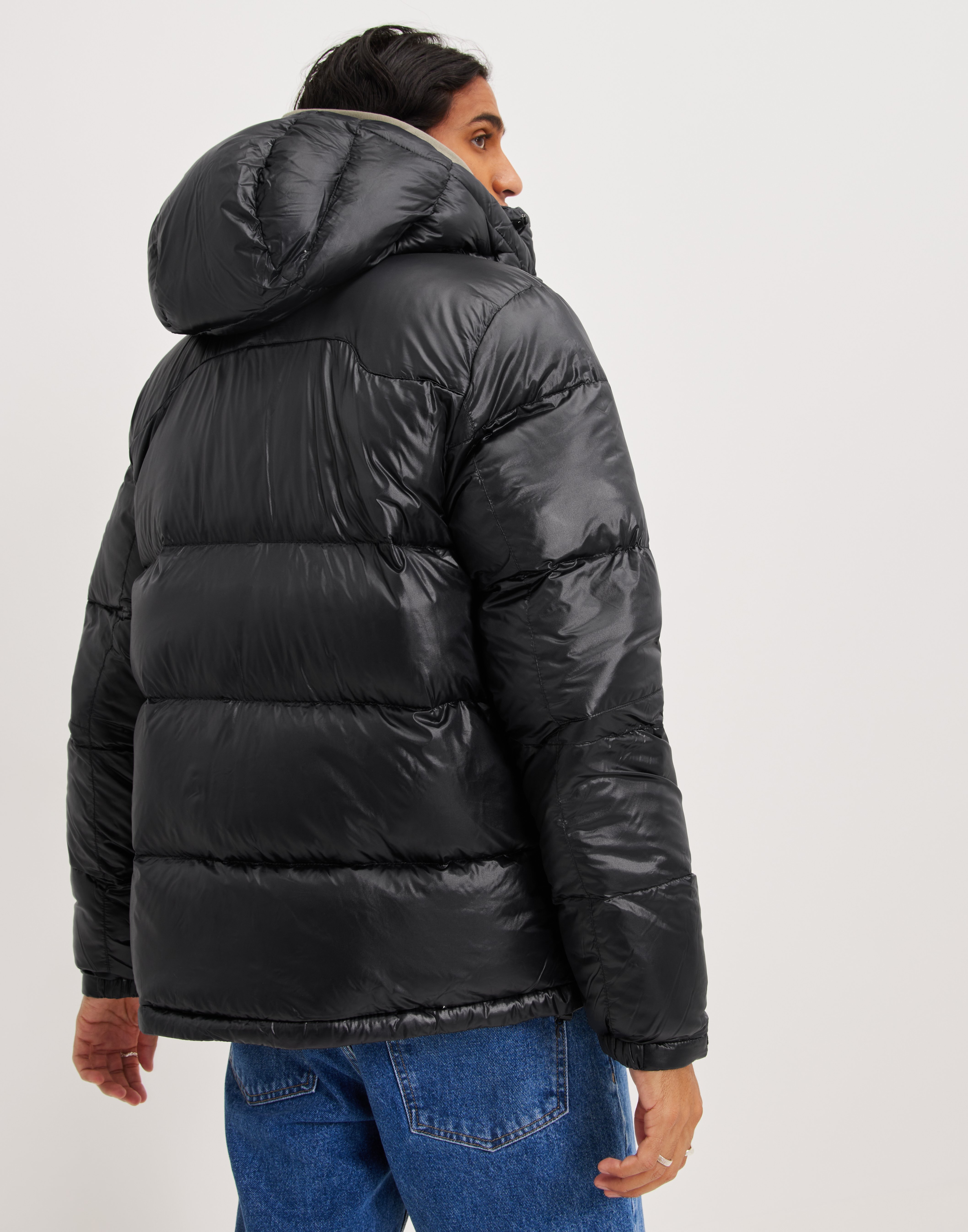 Polo bubble jacket with hood sale