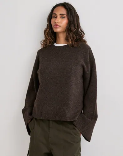 Nelly - Brun - Perfect Knit Sweater
