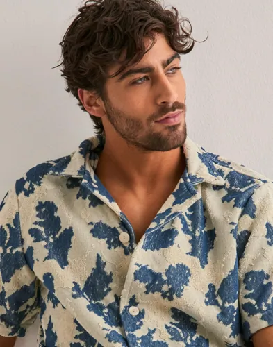 OAS Cuba Terry Shirt Kortärmade skjortor herr – bild 3