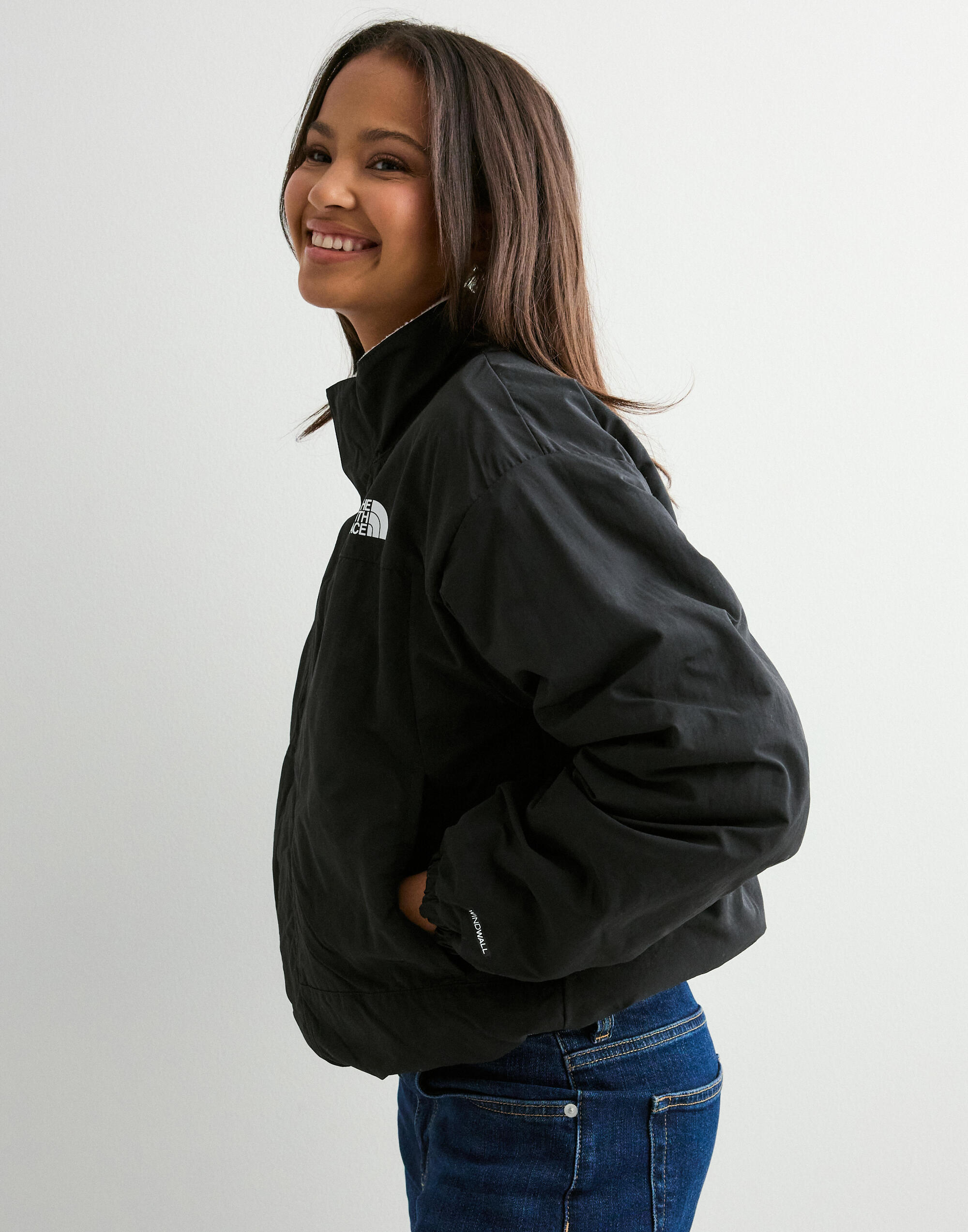 Buy The North Face W YUMIORI REVERSIBLE JACKET - Black/White