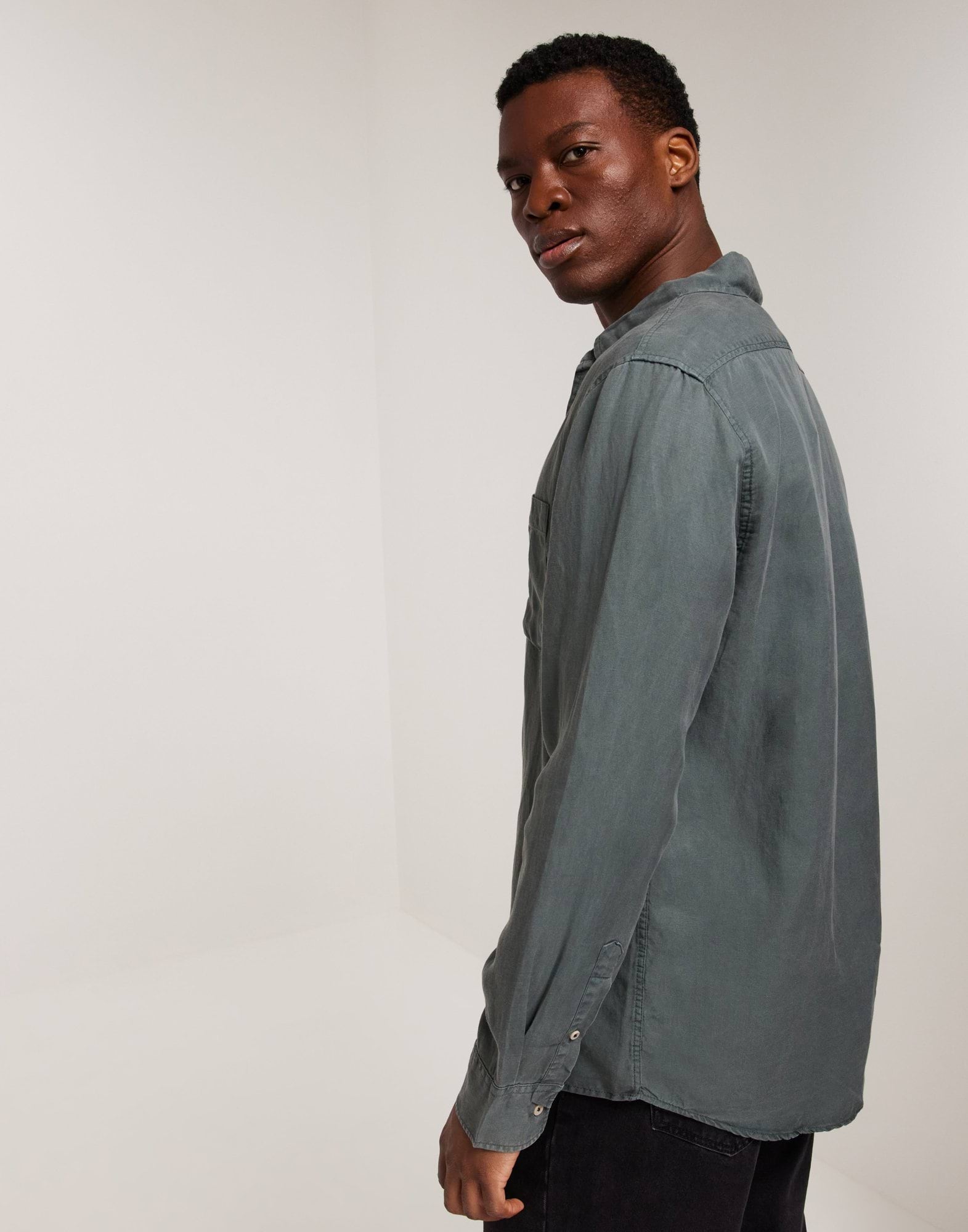 CURTIS TENCEL LS SHIRT