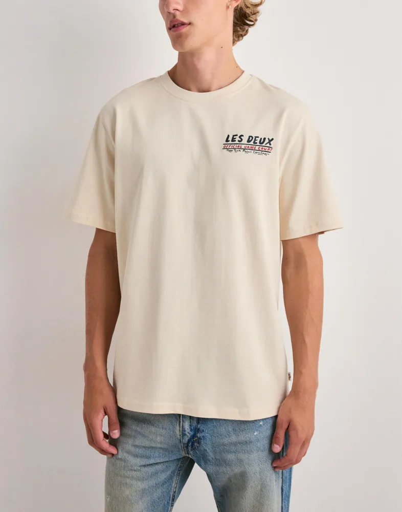 LES DEUX Record T-shirt T-shirts med tryck herr – bild 3