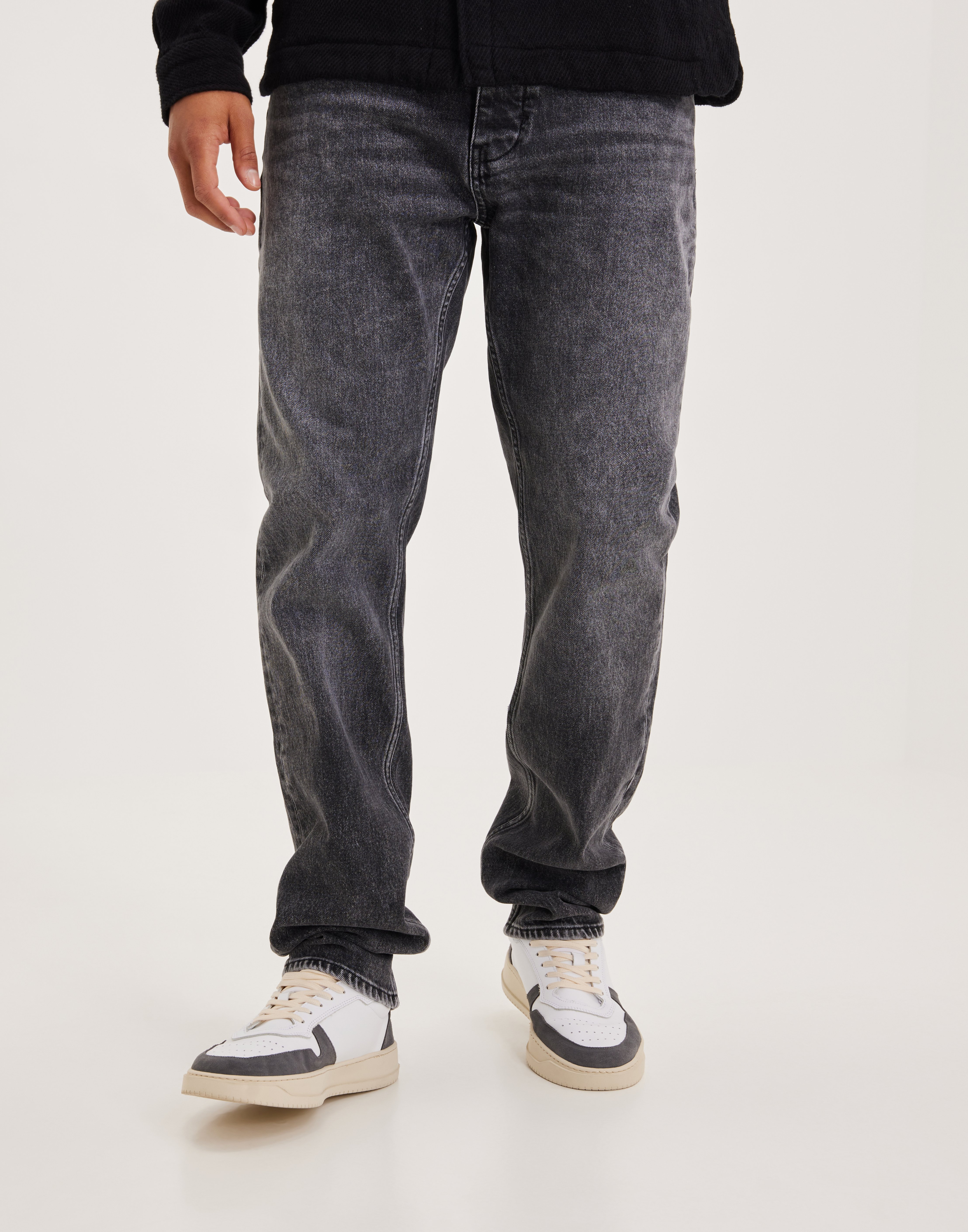 Neuw Ray Straight Deadmoon Straight jeans Grå