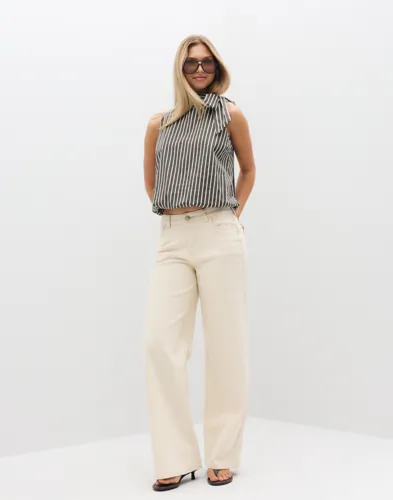 NEO NOIR Veda Wide Stripe Top toppar dam – bild 2