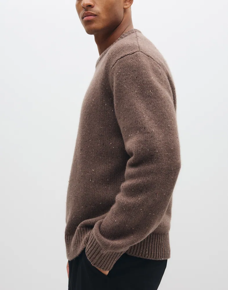 Selected Men Slhcody Ls Knit Relaxed Crew Neck N Sweatshirts tröjor herr – bild 2