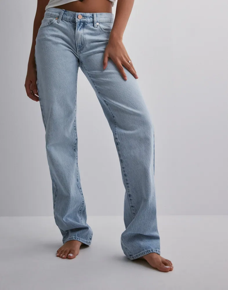 Low Waist Jeans Straight Jeans Tall Stradivarius Tall D03 Low