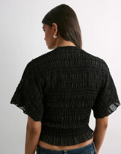 Nelly Frill Turtleneck Blouse blusar dam – bild 2