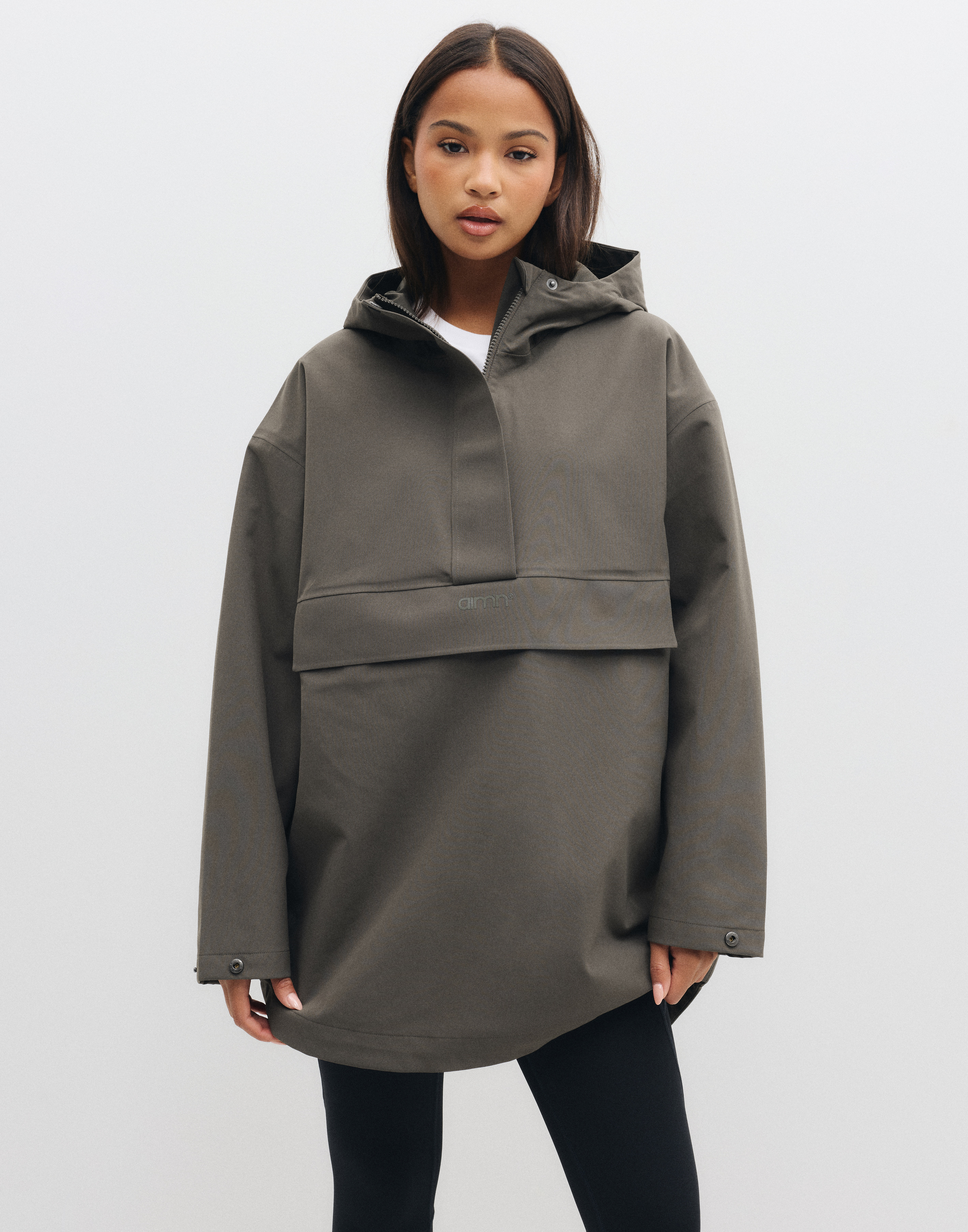Buy Aim'n Waterproof Oversized Anorak - Ivy | Nelly.com