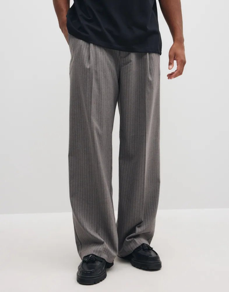Wbbin Hb Stripe Pants Kostymbyxor