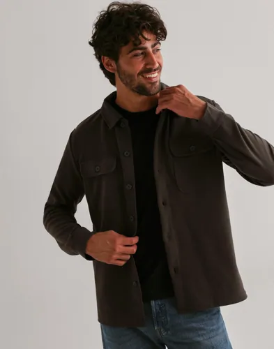 Only & Sons Onsnewkodyl Overshirt Sweat Noos Overshirts Brun