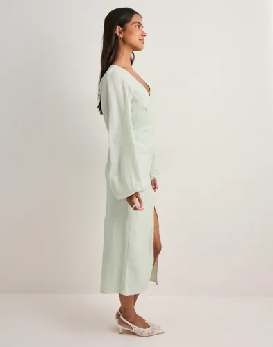 Nelly Smock Detail dress midiklänningar dam – bild 2