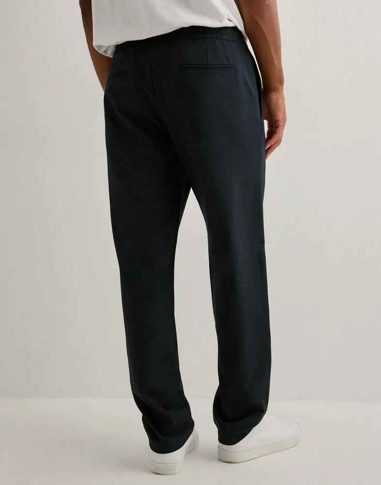 SLH196-Straight Robert String Pant Slacks